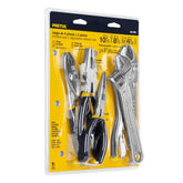 Juego de 4 pinzas + llave austable pretul..